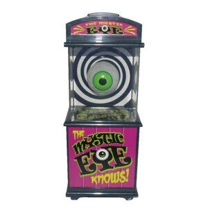 The Mystic Eye black talking coin bank still 8.5" tall SUMMIT 2010